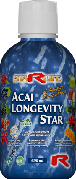 ACAI longevity star - dlhovekosť