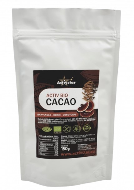 E-shop Activ Bio Cacao - reishi + cordyceps - 150g