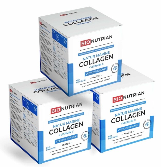 E-shop AKCIA 3x Natur marine collagen - morský kolagén prášok