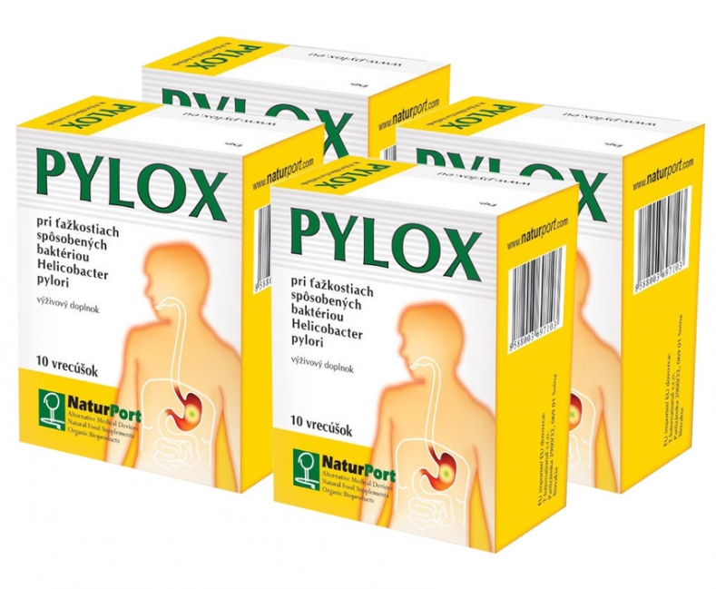 E-shop PYLOX Helicobacter Pylori 4ks