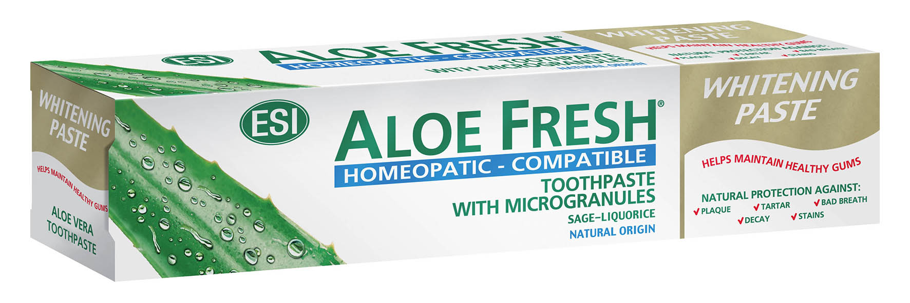 E-shop AloeFresh HOMEOPATIC - zubná pasta