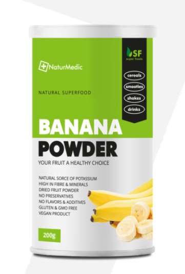 E-shop Bananový prášok - superpotravina