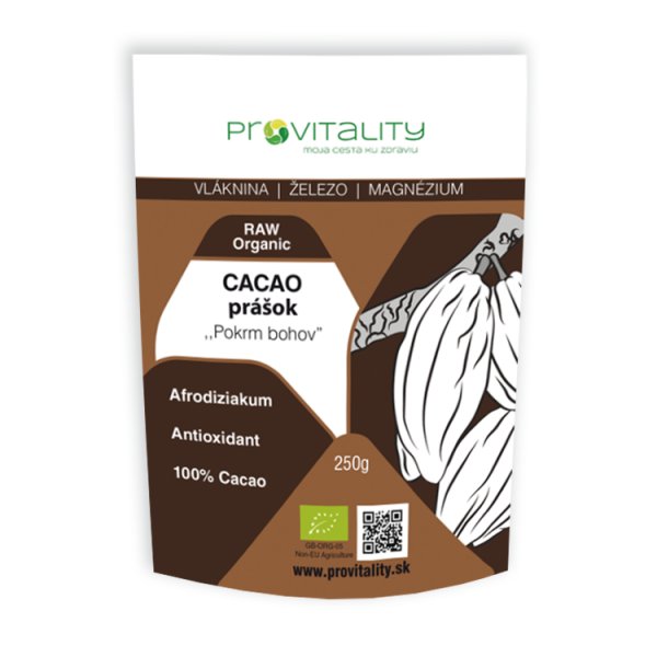 E-shop Cacao Raw Organic prášok
