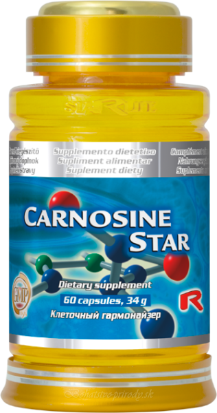 Carnosine star - karnozín, Q10, éčka