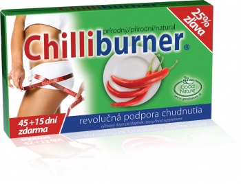 E-shop CHILLIBURNER - spaľovanie tukov 45+15 tabliet
