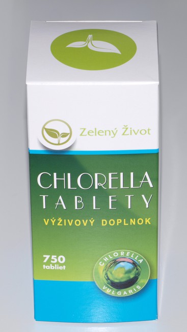 E-shop Chlorella Vulgaris 750 tabliet
