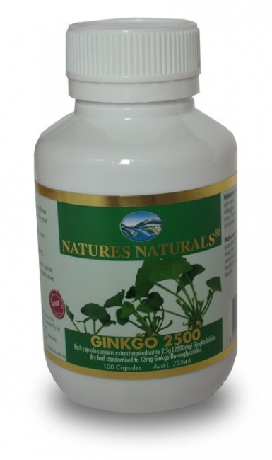 E-shop GINKGO 2500 - Ginkgo Biloba 2500 mg - Ginko - 100 kapsúl