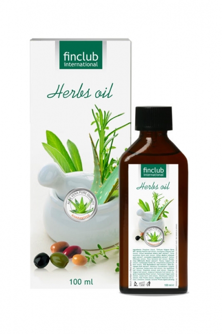 Herbs Oil - Bylinný olej s Aloe Vera
