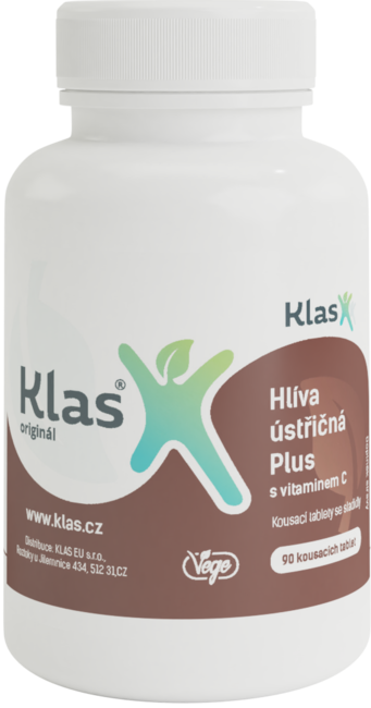 Hliva ustricová PLUS - KLAS - kúsacie tablety