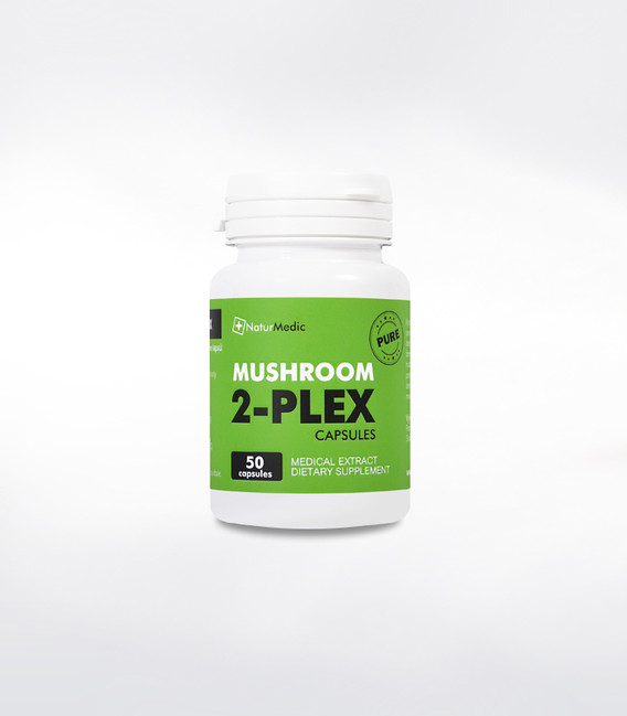 Mushroom 2 PLEX Reishi + Chaga kapsule