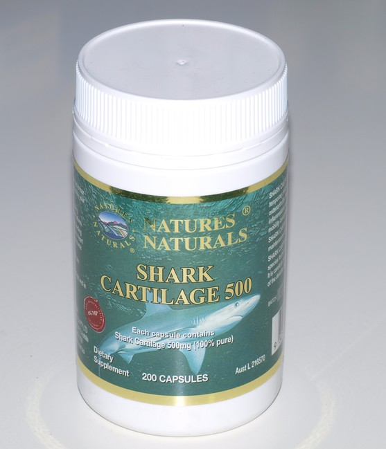 SHARK CARTILAGE 500 - Žraločia chrupavka 200 kapsúl