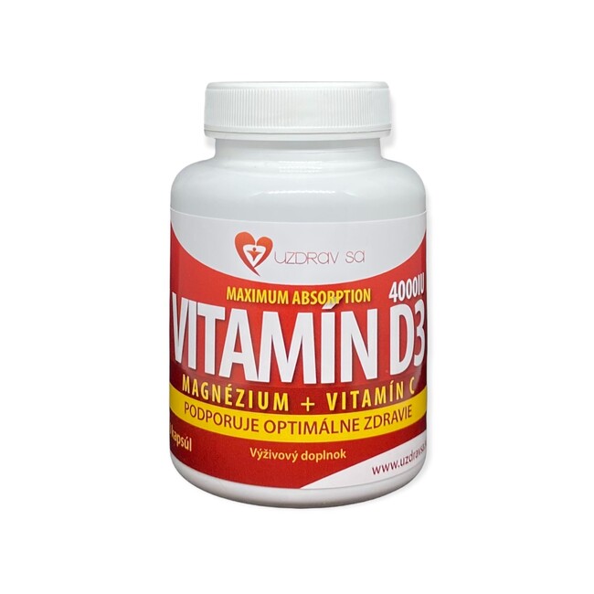 Vitamín D3 + horčík + vitamín C