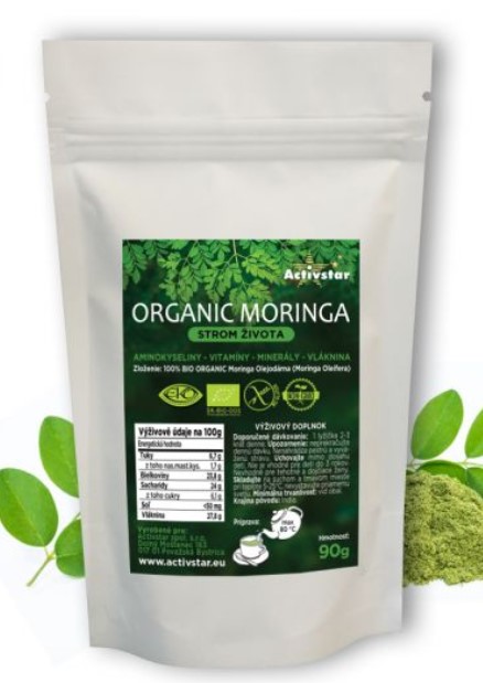 Organic Moringa - Bio prášok