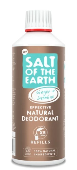 E-shop Prírodný kryštálový deodorant - zázvor + jazmín - náplň 500 ml