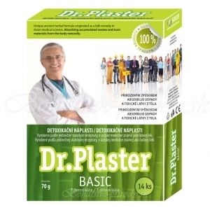 Detoxikačné náplasti Dr. Plaster - 14ks 1+1 ZADARMO