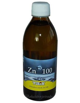 Koloidný zinok Zn100 10ppm 300 ml