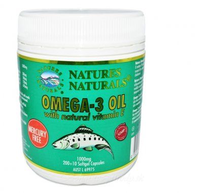 Omega 3 - mastné kyseliny + vitamín E
