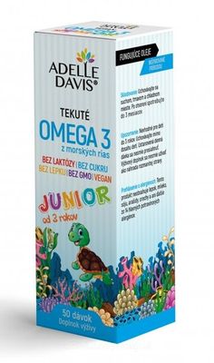Omega 3 pre deti z morských rias - Adelle Davis