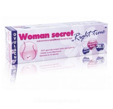 Ovulačný test - Woman secret - prúžkový 20v1