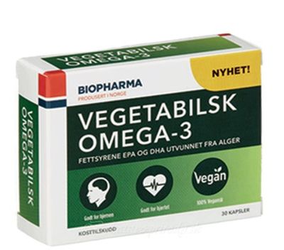 Vegetabilsk Omega 3 - vitamíny pre vegánov