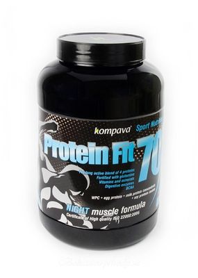 Viaczložkový nočný protein ProteinFIt 70, 500g