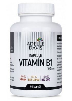 Vitamín B1 Adelle Davis -100mg - 60 cps