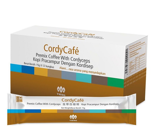 E-shop Tiens Kordycafe - káva s kordycepsom