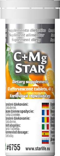 E-shop Výživové doplnky - C + Mg Star