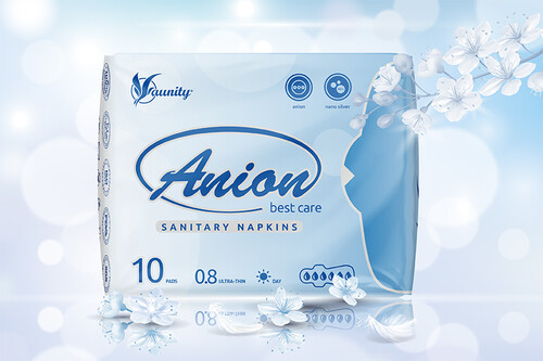 E-shop WinION - aniónové hygienické vložky, denné