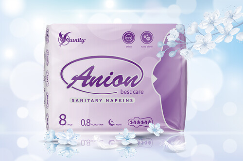 E-shop WinION - aniónové hygienické vložky, nočné